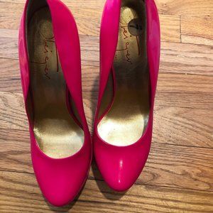 Pink Patent Walter Steiger heels - Size 37